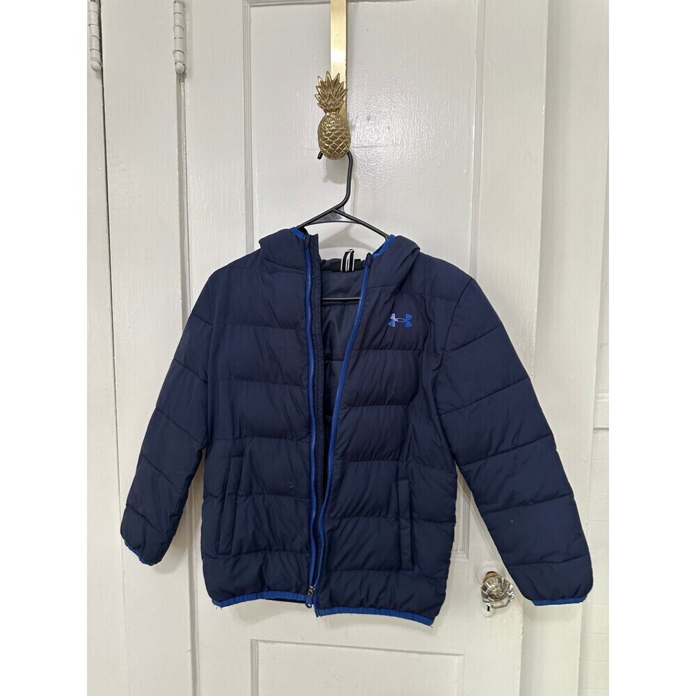 Under Armour youth size medium blue youth jacket